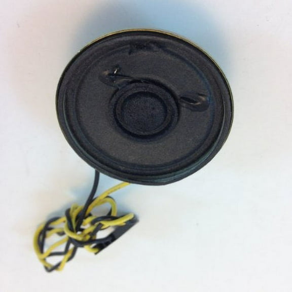 1 1/2" ROUND REPLACEMENT SPEAKER WITH 12" LEADS, BUTTON MAGNET, .1 WATTS @ 8 OHMS