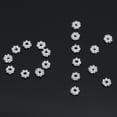 thumbnail image 4 of 100x Daisy Flower Spacer Beads Charms DIY Craft Jewellery Making 4mm, 4 of 8