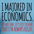 thumbnail image 3 of CafePress - Majored In Economics T Shirt - Fitted T-Shirt, Vintage Fit Soft Cotton Tee, 3 of 4