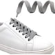 thumbnail image 3 of Cordones planos sólidos huecos gruesos cordones para zapatos atléticos cuerdas 2 pares Sincero Zapatos, 3 of 7