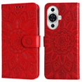 thumbnail image 1 of Funda tipo cartera GANGXUN para Huawei Nova 11 , diseño girasol, cuero PU, soporte, cierre magnético, tarjetero, 1 of 5