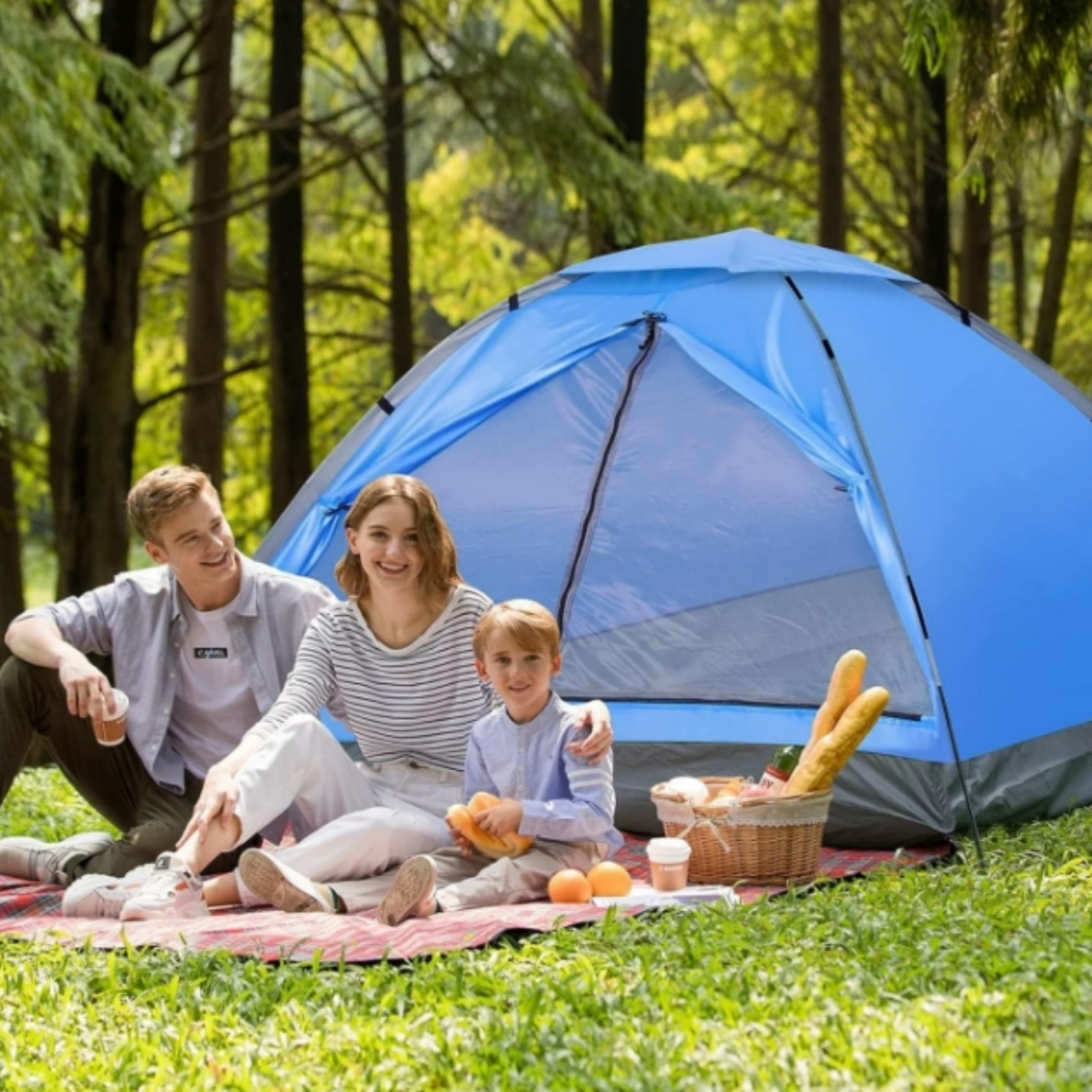 Tents for Camping 2/3/4/5 Person Camping Dome Tent, Waterproof,Spacious, Lightweight Portable Backpacking Tent for Outdoor Camping/Hiking