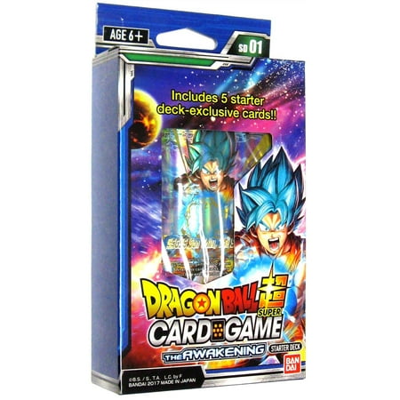 Dragon Ball Super Collectible Card Game The Awakening Starter Deck The