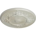 thumbnail image 3 of Ekena Millwork 27"OD x 1 1/8"P Flower Ceiling Medallion (Fits Canopies up to 3 7/8"), Hand-Painted Flash Blue, 3 of 6