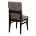 thumbnail image 4 of Alpine Furniture Olejo Chaises Latérales, Chocolat (Ensemble de 2), 4 of 5