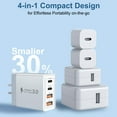 thumbnail image 6 of YIIYRY USB C Charger Block,40W 4-Port Fast Charging Block,USB C Wall Charger for Cell Phone,Headphone,Phone Accessories,Wall USB-C Adapter, 6 of 10