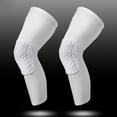thumbnail image 6 of Naierhg 1Pc Breathable Sports Football Basketball Knee Pad Honeycomb Leg Brace Support, 6 of 8