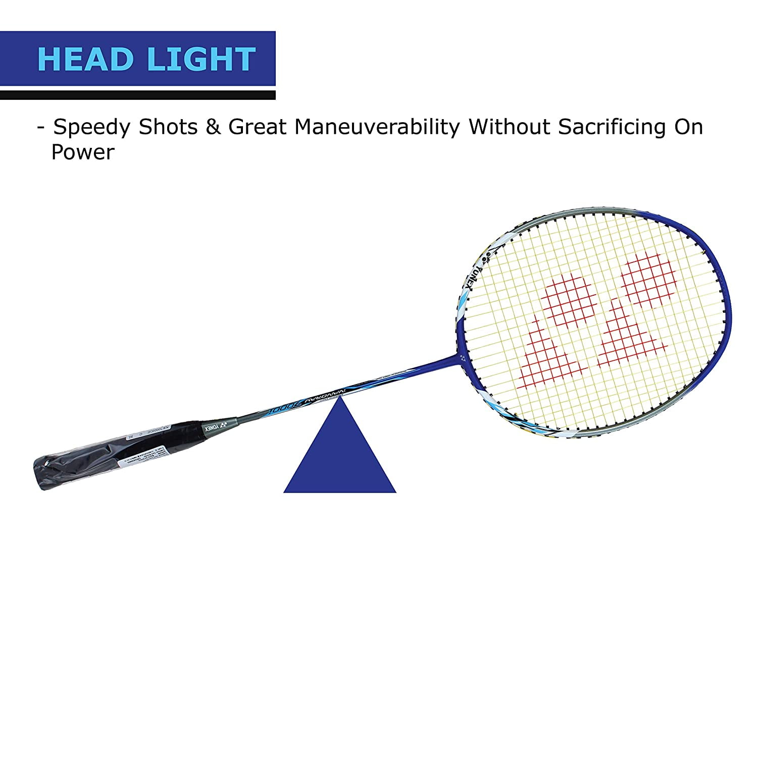 Yonex Professional Adult Badminton Racquet Nanoray 7000I G4-2U