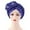 Blue, variant on HNMKIU Fashionable Women's Beaded Braid Bucket Hat with Ruffle Detail and Satin Lined Hair Bonnet for Sleep and Style Beige,One Size