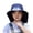 Navy, variant on Summer Solar Powered Cooling Fan Safari Hat with UPF 50 UV Protection Wide Brim Outdoor Fishing Headwear Black