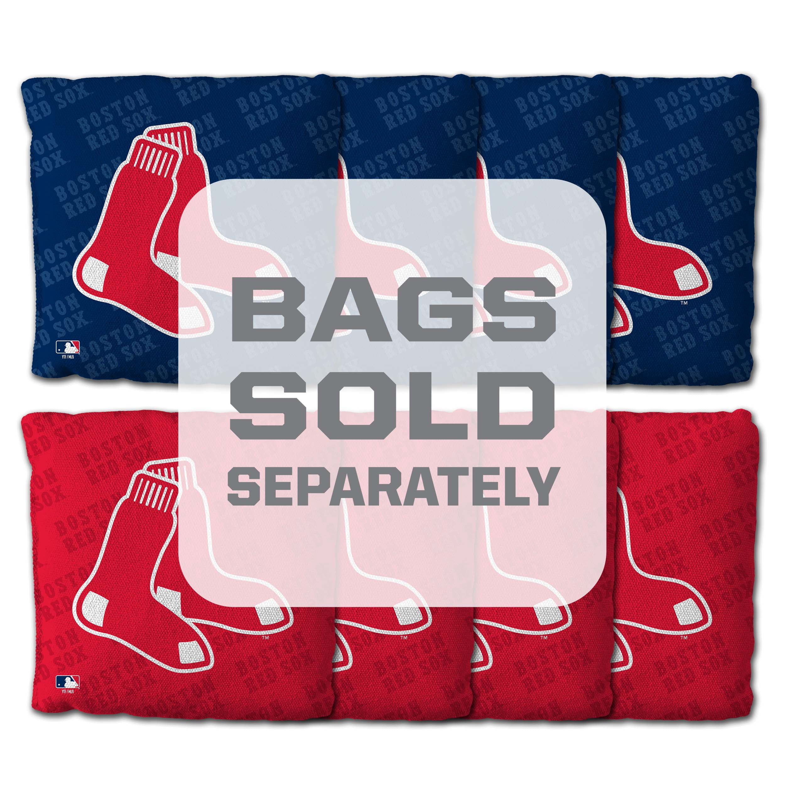 YouTheFan MLB Boston Red Sox 2' x 3' Cornhole Game No Bags