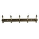 thumbnail image 2 of Riel de suspensión con 5 s | Perchero de para de | para Toallero de Baño | pared Bronce Sunnimix Vintage Wall Hook Hanger, 2 of 8