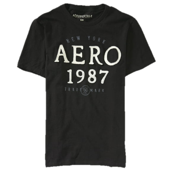 Aeropostale - Aeropostale Men's AERO 1987 Logo T-Shirt - Walmart.com ...