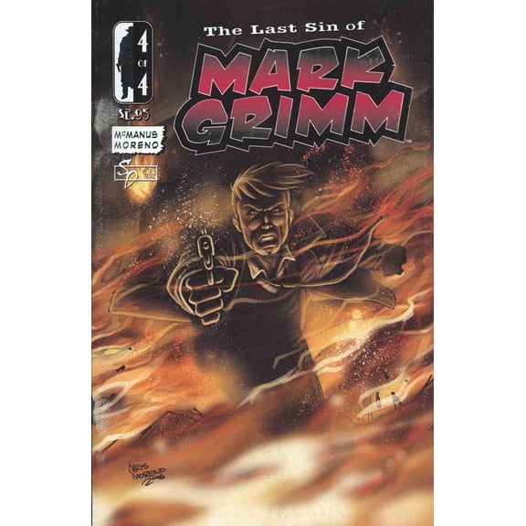 Last Sin of Mark Grimm, The #4 VF ; Silent Devil Comic Book