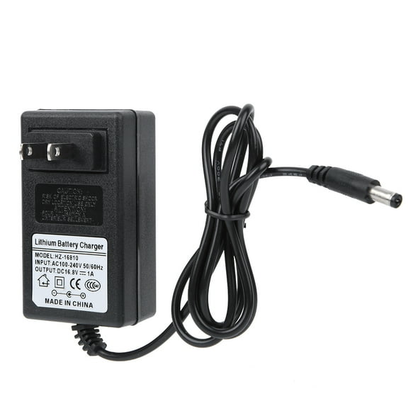 100-240V, 16.8V, Portable Plastic Battery Power Solution Universal Travel Charger Adapter for Muscle Massager Guns