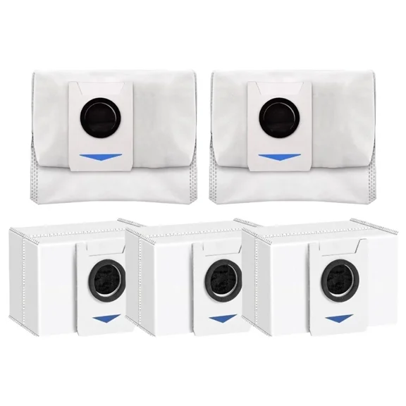 For Deebot For X1 Robot Vacuum Cleaner Dust Bags (5Pcs) For Efficient Cleaning
