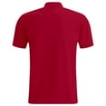 thumbnail image 4 of Men'S Polo Shirts Men'S Shirts Casual Slim Fit Shirts Summer Wear With Print Design For Everyday Style Red XXL, 4 of 4