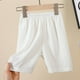 thumbnail image 2 of Odeerbi 2-12 Años Niñas Bermudas Shorts Hielo Seda Bike Shorts Yoga Dance Shorts Verano Casual Elastic Waist Leggings Short, 2 of 6