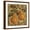 Brown Frame, variant on Art.com Pear Art Print by Silvia Vassileva, 16" x 16"
