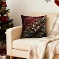 thumbnail image 4 of Christmas Decorative Pillow Covers for Couch 18x18" Christmas Decorative Pillow Cases with Soft Fabric Hidden Zipper Xmas Decorations, 4 of 7