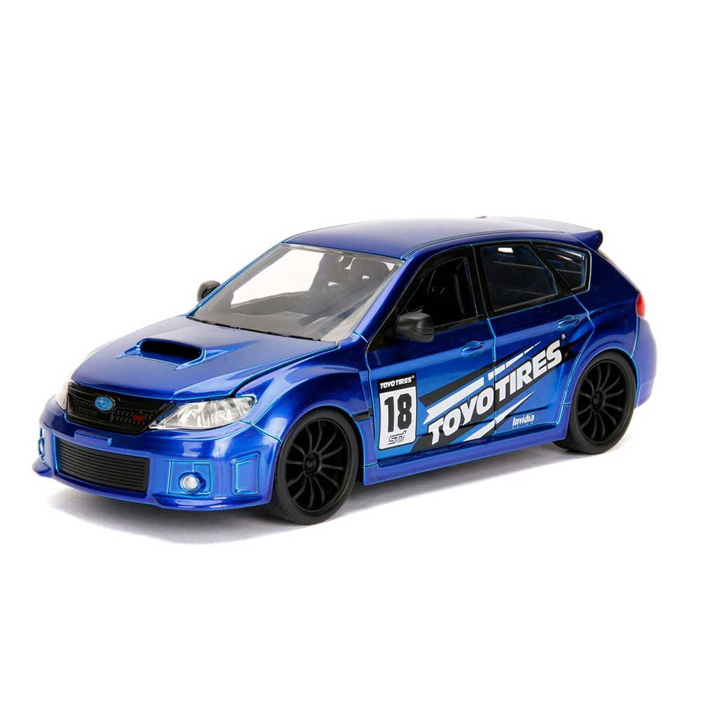 ミニカー JDM TUNERS 2012 SUBARU IMPREZA WRX STI 2012 Subaru Impreza WRX STI Blue 