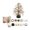 E, variant on Art DIY Beaded Tree Craft Kit, Handmade Desktop Decorative Ornament Set with All Tools & Accessories, Art Craft Project for Home Decor, Stress Relief & Holiday Gifting