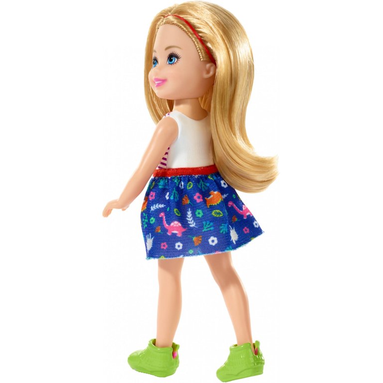Barbie Chelsea Doll (6-Inch Blonde) Wearing Tie-Dye Shorts