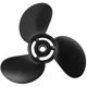 thumbnail image 1 of 8-9.8HP 3 3B2W64517-1 8.5X9 Outboard Propeller Boat for Tohatsu Nissan Mercury 12 Spline Toot, 1 of 5