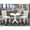 Linen White, variant on East West Furniture Antique 3-piece Wood Dining Set with High Back in White