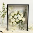 thumbnail image 4 of Washranp Dried Flower Photo Frame,Handmade DIY Dried Flower Display Stand 3D Picture Frame Deep Hollow Large Shadow Box for Wall Tabletop, 4 of 5