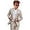 Beige, variant on Boys 2 PC Boys Summer Suit for Beach Wedding Kids Linen Suit Boys Ring Bearer Outfit