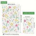 thumbnail image 5 of Eveokoki 2 Pcs Flower Spring Kitchen Towels Wild Flowers Kitchen Dish Towels Kitchen Dish Cloths Fast Drying Kitchen Decor for Home Cooking Baking, 16 x 24 Inch, 5 of 5