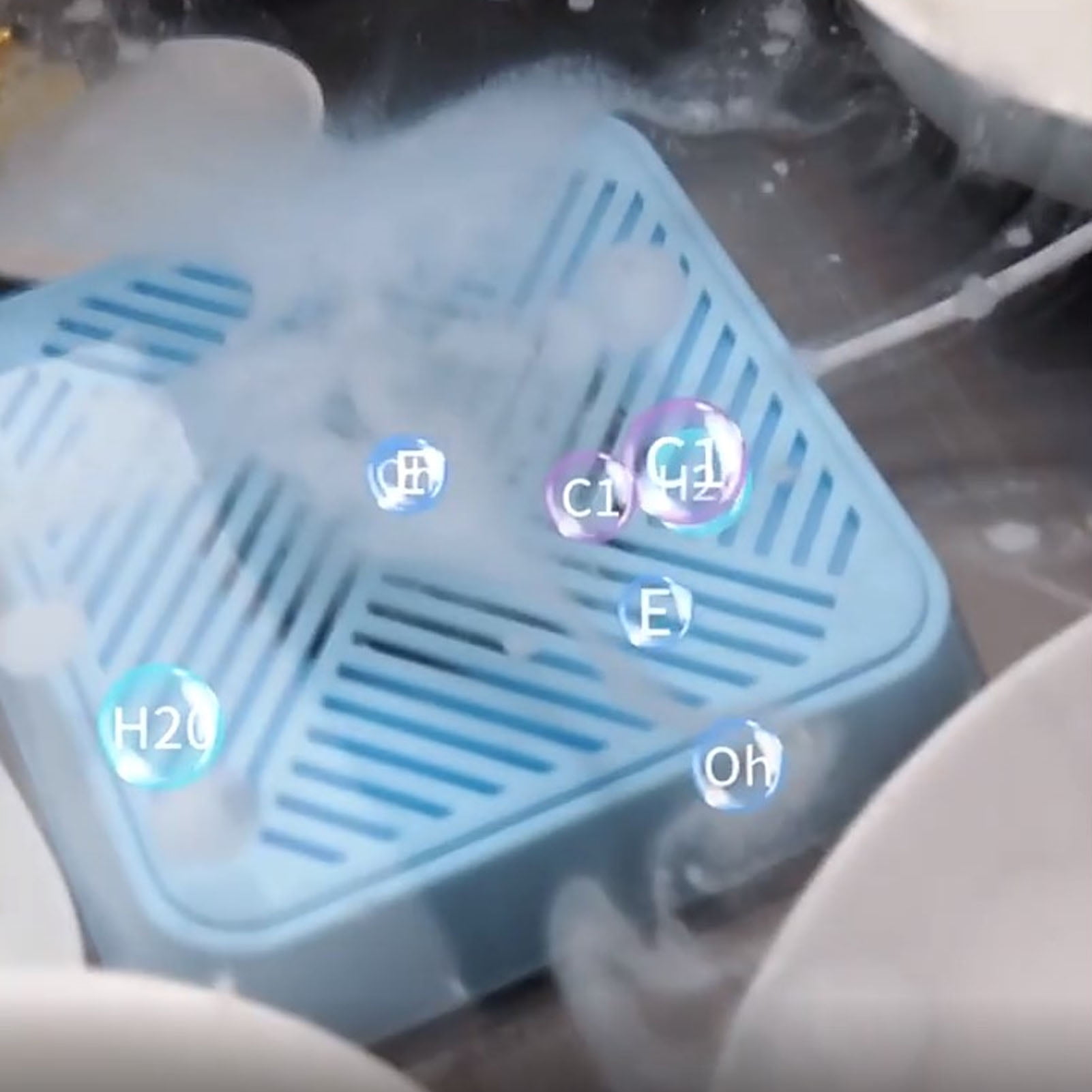 Dishwasher Blue Usb Mini Dishwasher Abs Material High Pressure Turbine Dishwasher Portable Small Dishwasher 360 Degree Cleaning Household Fruit And Vegetable Cleaning Travel Kitchen Tableware