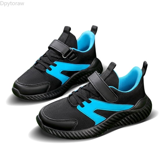 Dpytoraw Kids Breathable Mesh Slip On Sneakers Lightweight Boys Sports Shoes For Indoor Outdoor Training Tennis Running Active Play Kids Athletic Shoes Size 11