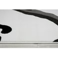 thumbnail image 6 of Ladole Rugs Calvin Abstract Contemporary Modern Area Rug - Amazing Durable Home Decor 6x8 Carpet for Living Room, Bedroom, Kitchen, and Office - Black and White, 6x9 (6'5" x 9'5", 200cm x 290cm), 6 of 6
