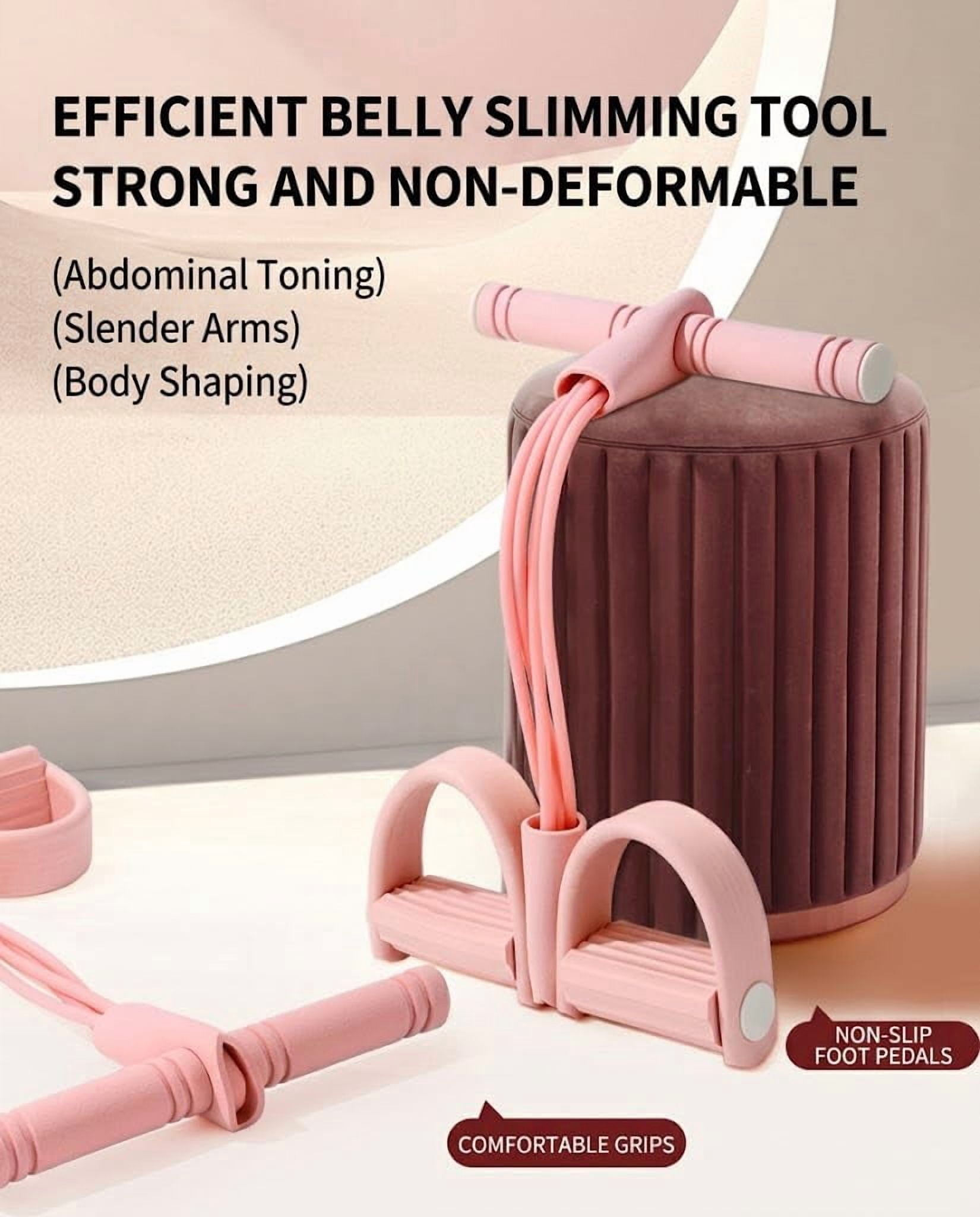 Full Body Resistance Exercise Band with Handles, Multifunction Home Workout Training Band for Strength Training, Stretching and Fitness Exercise