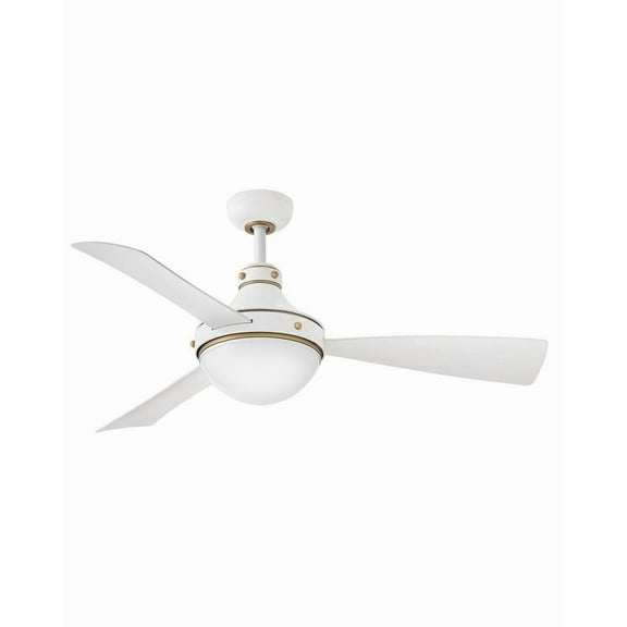 Hinkley Lighting - Oliver - 3 Blade Ceiling Fan with Light Kit In Traditional