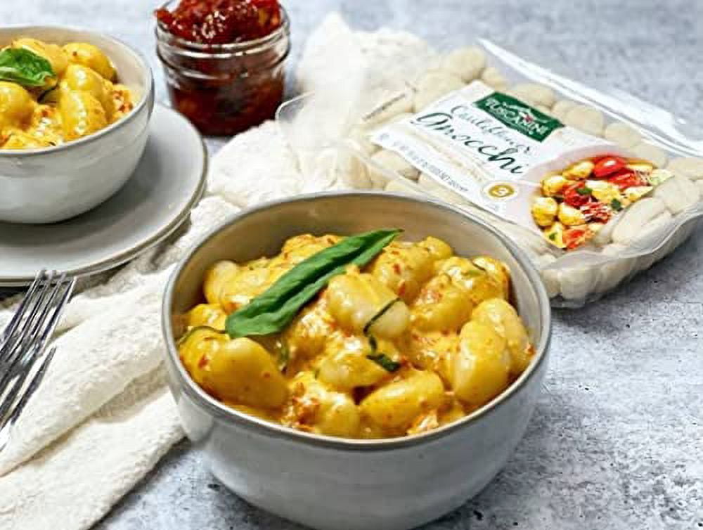 Gnocchis au chou-fleur sans gluten