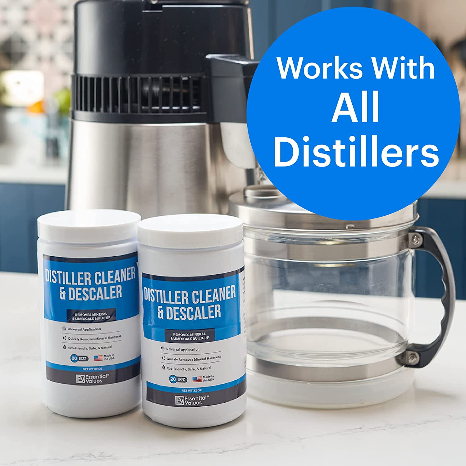 Descaler & Cleaner for Water Distiller - 480 grams