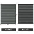 thumbnail image 2 of KUETH 8'x 10' Outdoor Waterproof Rug Camping Mat Patio Carpet,Black&Gray, 2 of 5