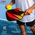 thumbnail image 3 of Punch Pickleball Racket Carbon Fiber Material Durable, Lightweight Pickleball Racket With Cover, 3 of 5