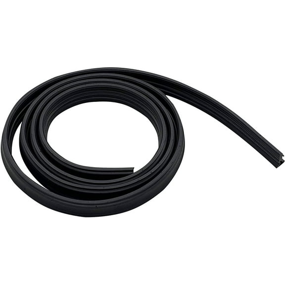 Whole Parts Dishwasher Door Gasket (Black) Part #WP9743590  - Replacement & Compatible With Some Whirlpool Dishwashers