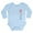 Sky Blue, variant on CafePress - Australia Body Suit - Long Sleeve Cotton Baby Bodysuit