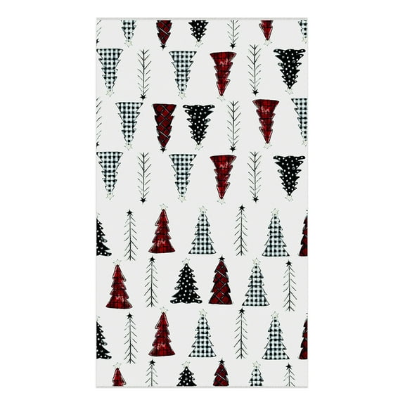 Btomtd Christmas Hand Towels Kitchen Tea Towels for Dishes Winter Drying Cloth for Cooking and Baking Festive Towels - 25.98'x17.71', B