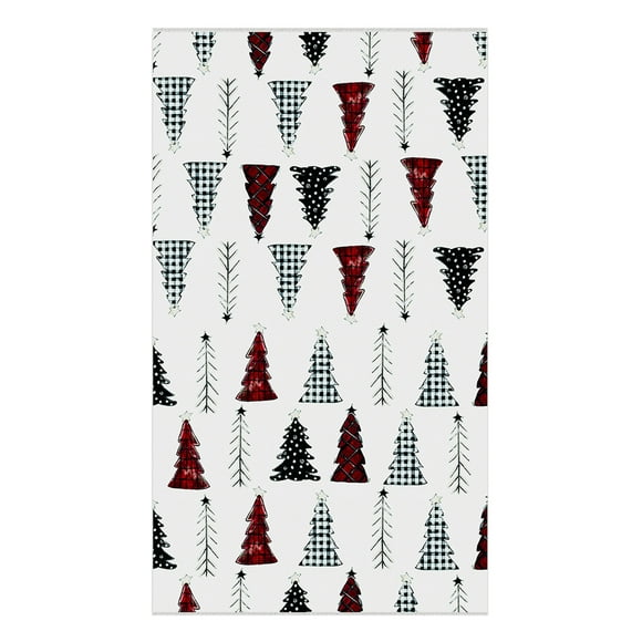 Christmas Kitchen Towels 19 in x 16 in Polyester Tea Towel for Drying Dishes Cooking and Baking