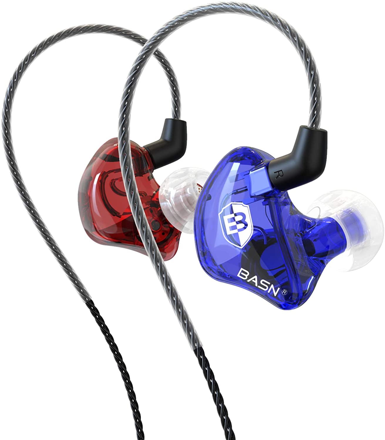 BASN in-Ear Monitor Headphones Dual 