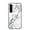 White, variant on SaniMore Case for Samsung Galaxy S23 6.1" 2023, Transparent Glass & TPU Bumpers 3-Layer Shock Absorbing Lightweight Marble Glass Full Body Protective Shell for Samsung S23, Gold+Black