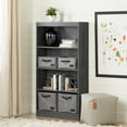 thumbnail image 1 of South Shore Axess 4-Shelf Bookcase, in Gray Oak, 1 of 8