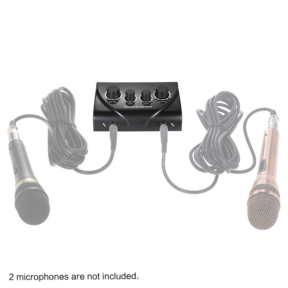 Sound Mixer,Sound Dual Mic With Cable Amplifier 2 Channel Cable N-1 Color Lanru Hxber Simbae Sound Sound Audio Amplifier 2 Mic Audio Amplifier 2 Channel With Buzhi