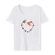 thumbnail image 1 of Camiseta de manga corta Strade Fareast Limited para mujer Ropa de calle XXL, 1 of 7
